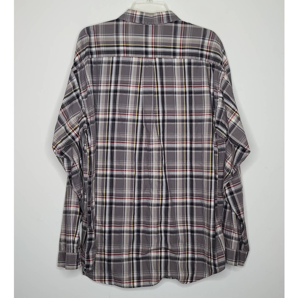 Patagonia grey plaid long sleeve button down shirt - xl - Picture 5 of 5